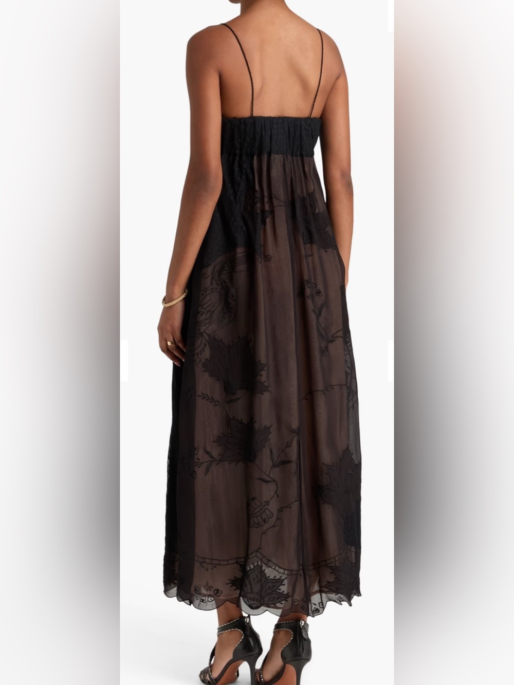 NWT Farm Rio Special Lace Sleeveless Maxi Dress Size XXS - Picture 2 of 13